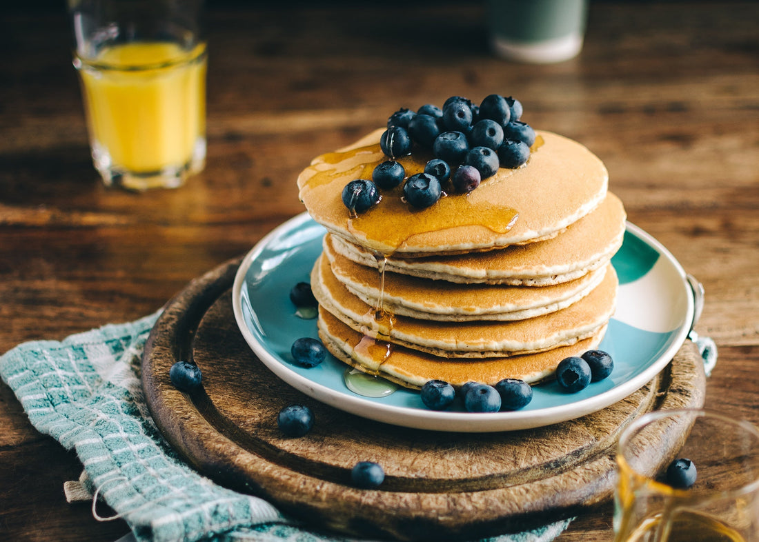 blueberry pancakes