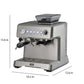 TRU All-in-One Espresso Maker with Grinder and Steam Wand with product dimensions CM-7301 Select Brands