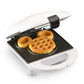 Mickey Mouse 90th mini waffle maker white open with waffle MIC-9 Select Brands