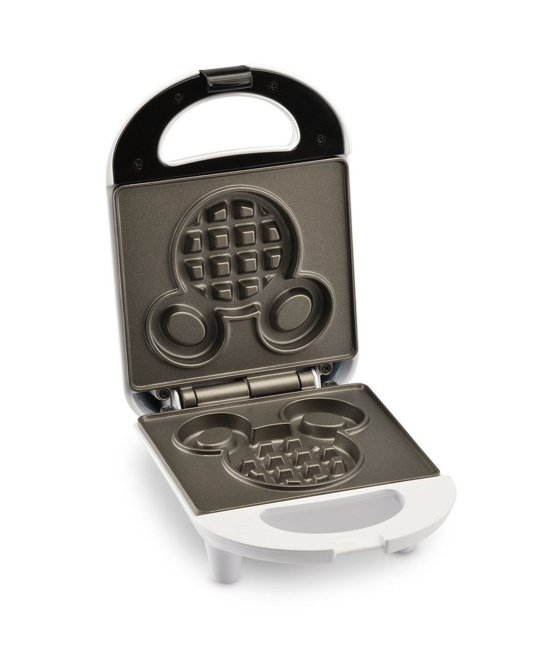 Mickey Mouse 90th mini waffle maker white open nonstick coating MIC-9 Select Brands