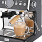 TRU Fully Automatic 19 Bar Espresso Machine with Grinder