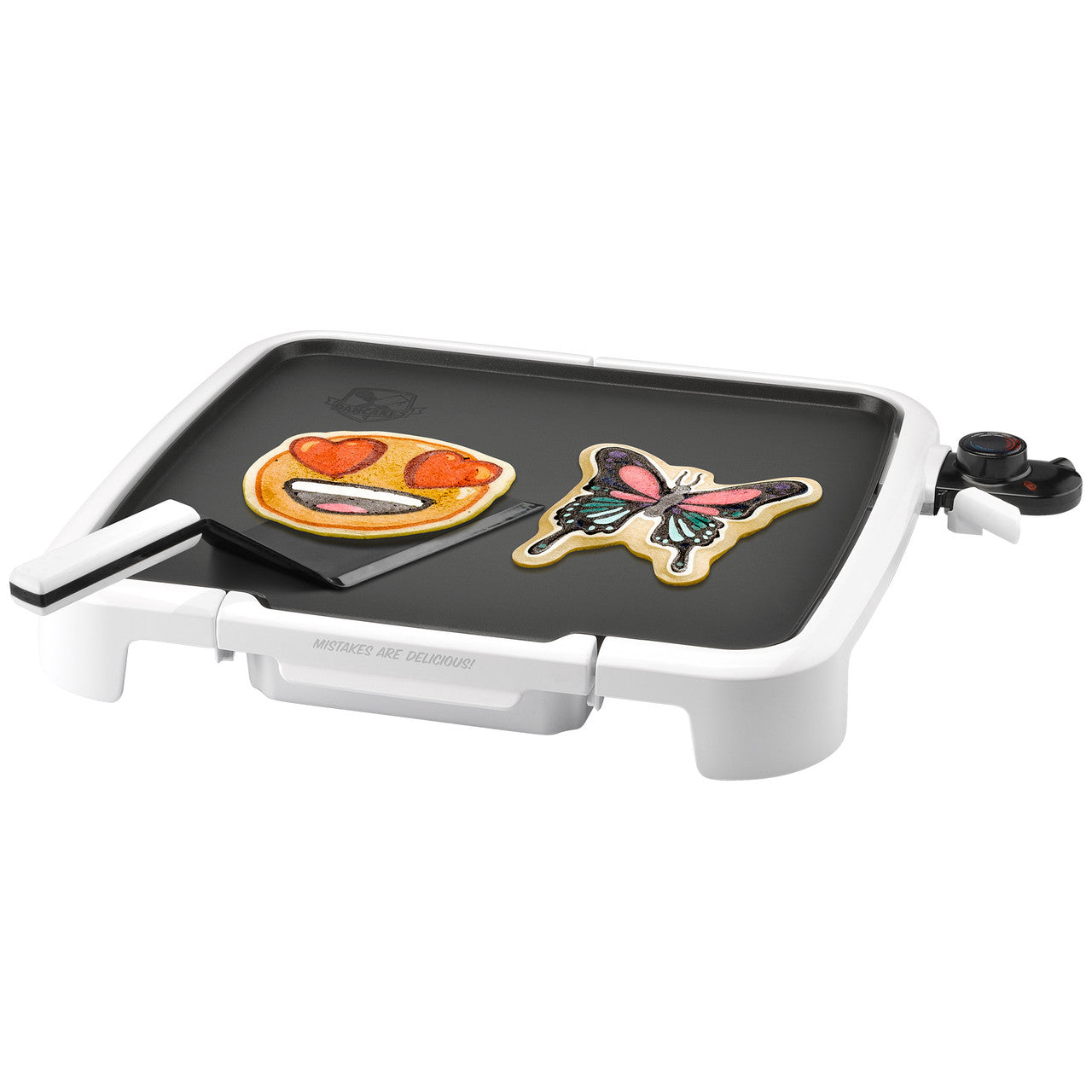 Dancakes Pancake Art Electric Griddle Kit with pancakes DAN-1 Select Brands