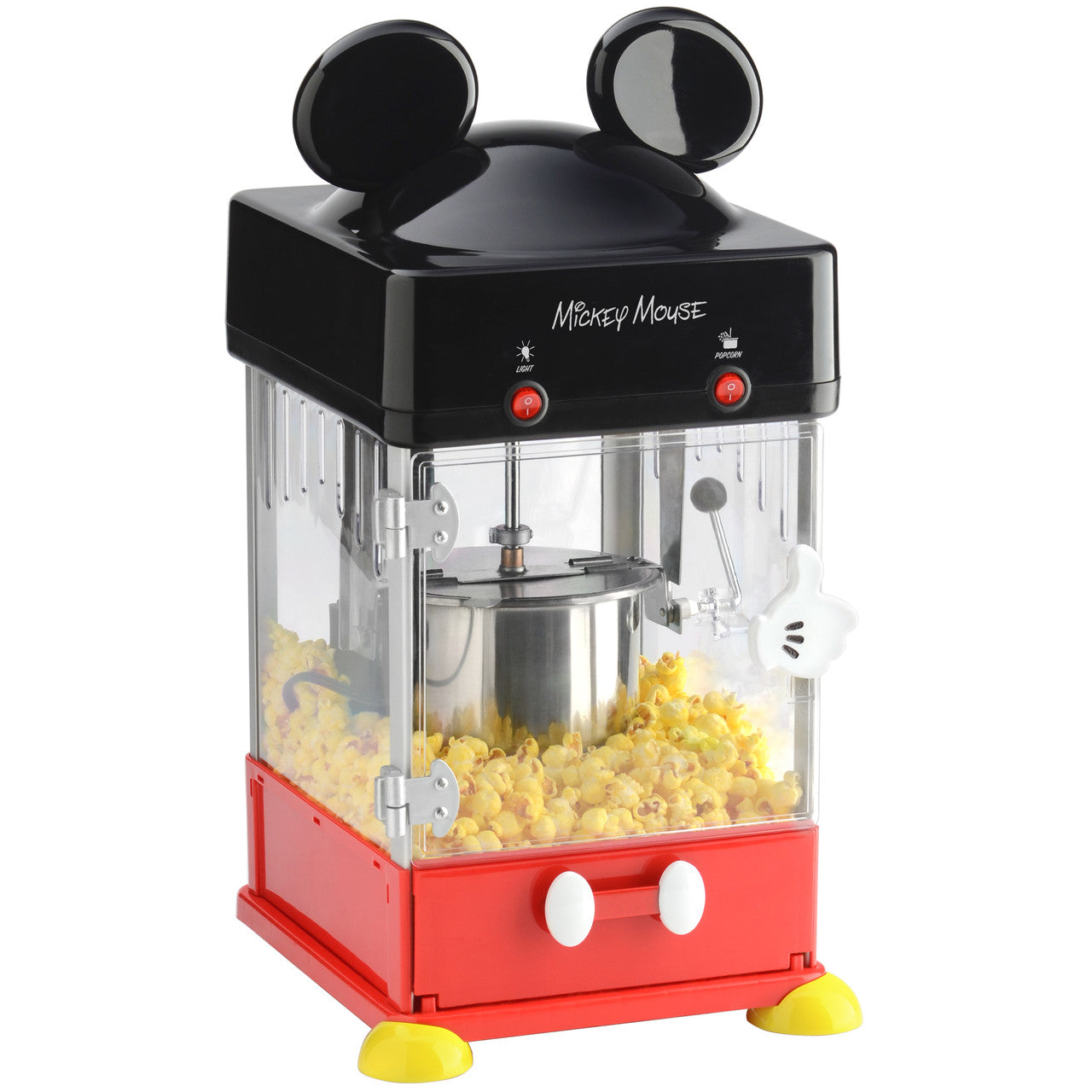 Disney Mickey Mouse Kettle Popcorn Popper DCM-250 Select Brands