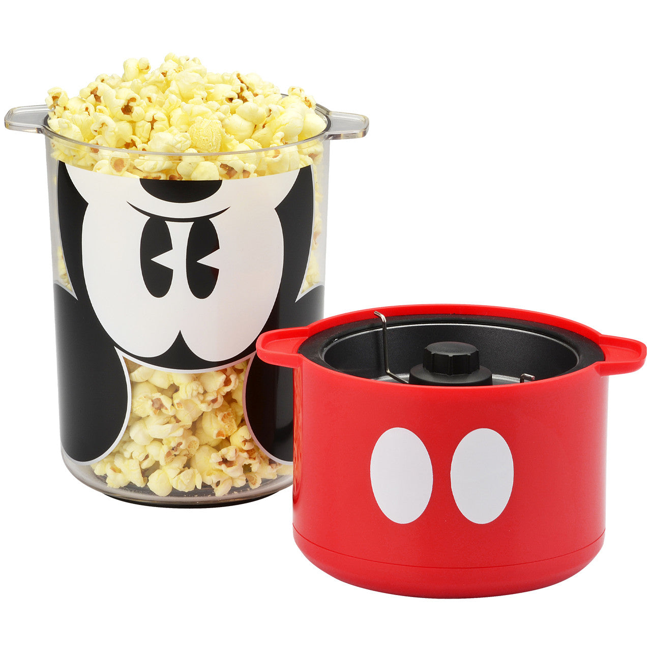 Mickey Mouse Stir Popcorn Popper serving DCM-60CN Select Brands