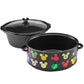 Disney Mickey Mouse 7-Quart Slow Cooker Hidden Mickey Food Icons Insert Removed DCM-71 Select Brands