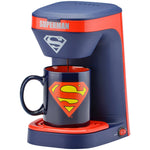 Superman 1-cup coffee maker with 12 ounce mug DCS-123CN Select Brands