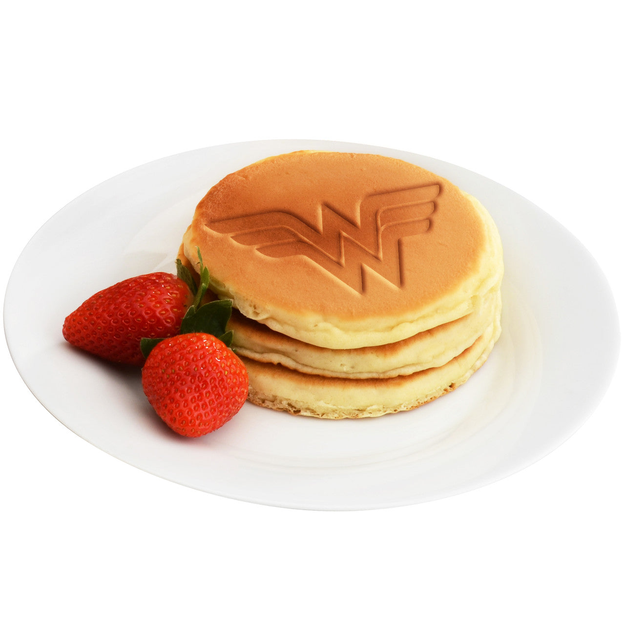 Wonder Woman Pancake Maker pancake stack DCW-300 Select Brands Pancakes