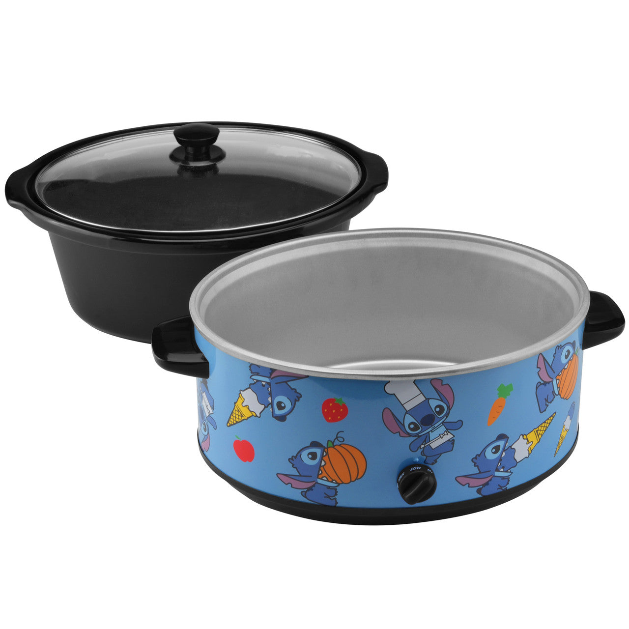 Disney Lilo & Stitch 7 quart slow cooker insert removed DLS-71 Select Brands