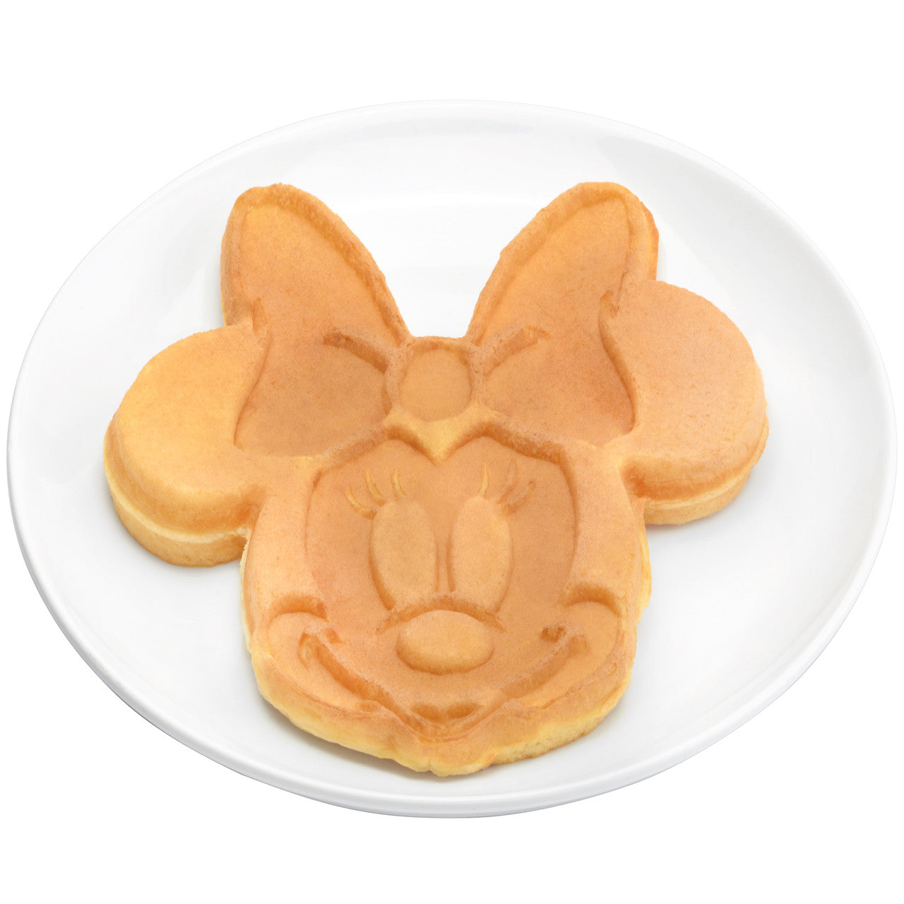 Minnie Mouse character waffle on plate DMG-31 Select Brands