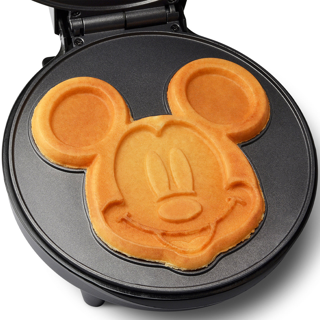 Disney Mickey Mouse Round Waffle Maker with Mickey character waffle MIC-2501 Select Brands