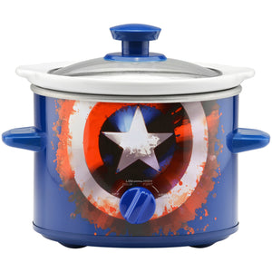 MARVEL Captain America 2 Quart Slow Cooker MVA-200CN Select Brands