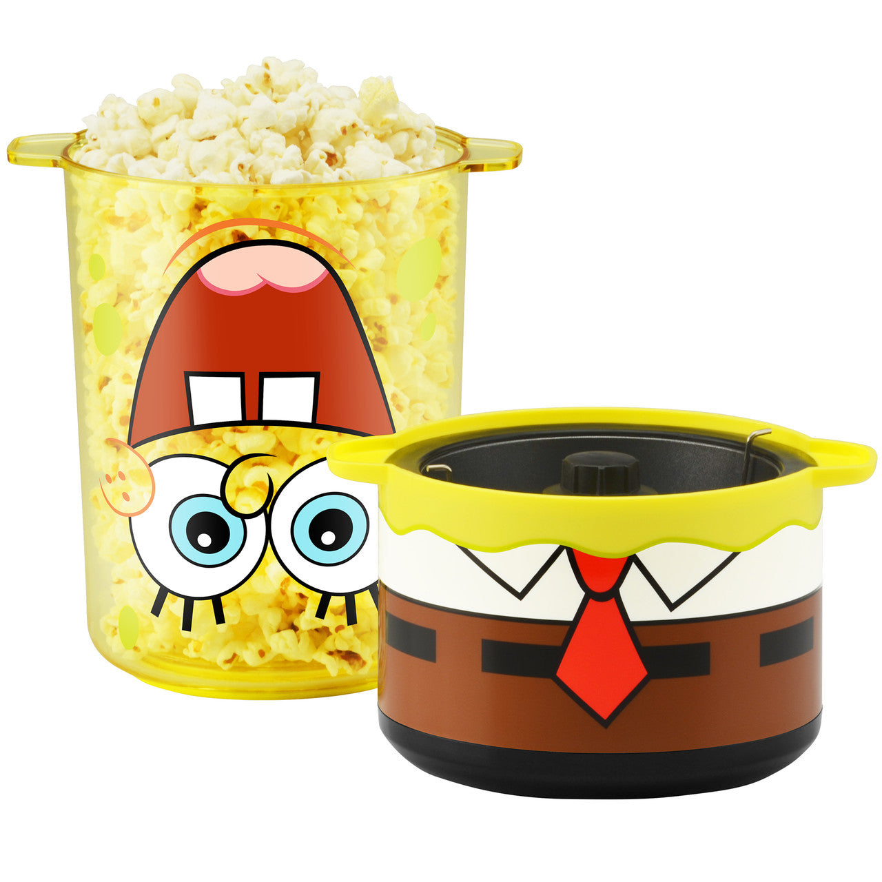 SpongeBob Stir Popcorn Popper serving NKL-60 Select Brands