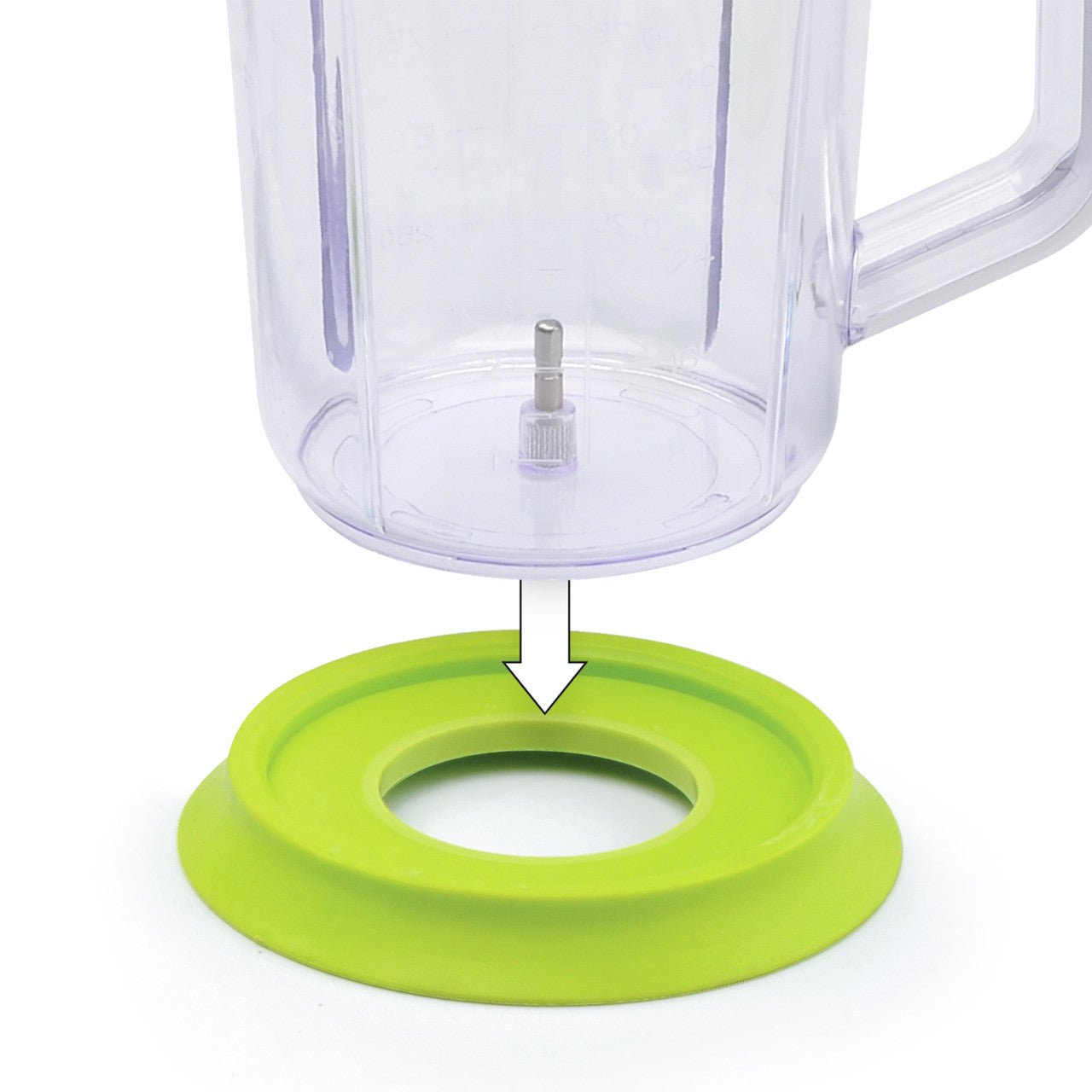 TRU Cordless Rechargeable 2 Speed Party Blender Pitcher with Nonskid Base RC-100PB Select Brands