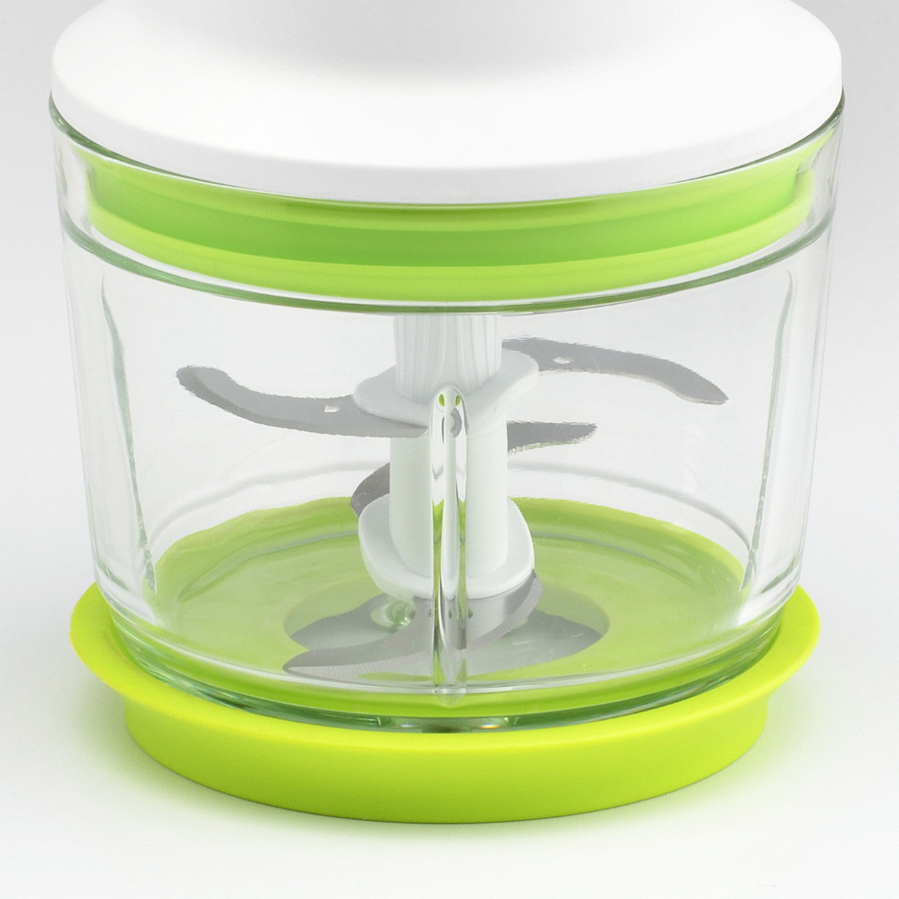 TRU Cordless Rechargeable 2 Speed Chopper with Glass Bowl and Multi-Plane Stainless Blade RC-300MC Select Brands