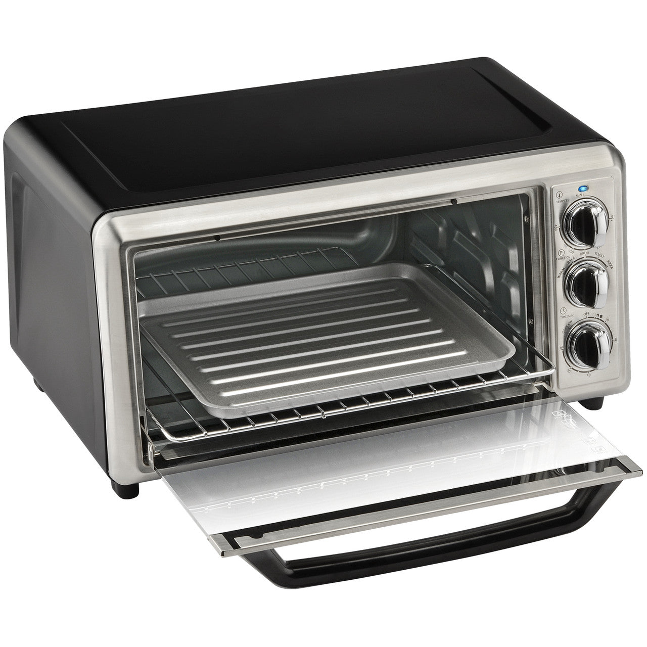 Toastmaster  6-slice toaster oven open TM-184TR Select Brands