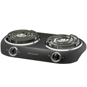 Toastmaster coil double burner black TM-20DB Select Brands