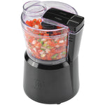 Toastmaster 3 cup mini chopper with 2 speeds and pulse, black TM-30MC Select Brands