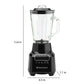 4 Speed Blender with 48-oz Glass Jar