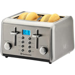 Toastmaster 4-Slice Digital Toaster stainless TM-48TS Select Brands