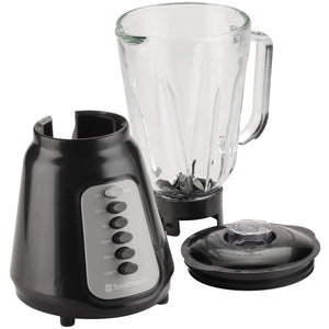 Toastmaster 500 watt 5-speed blender with glass jar disassembled TM-550BL Select Brands