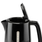 Toastmaster Electric Kettle black flip-top lid TM-796KECB Select Brands