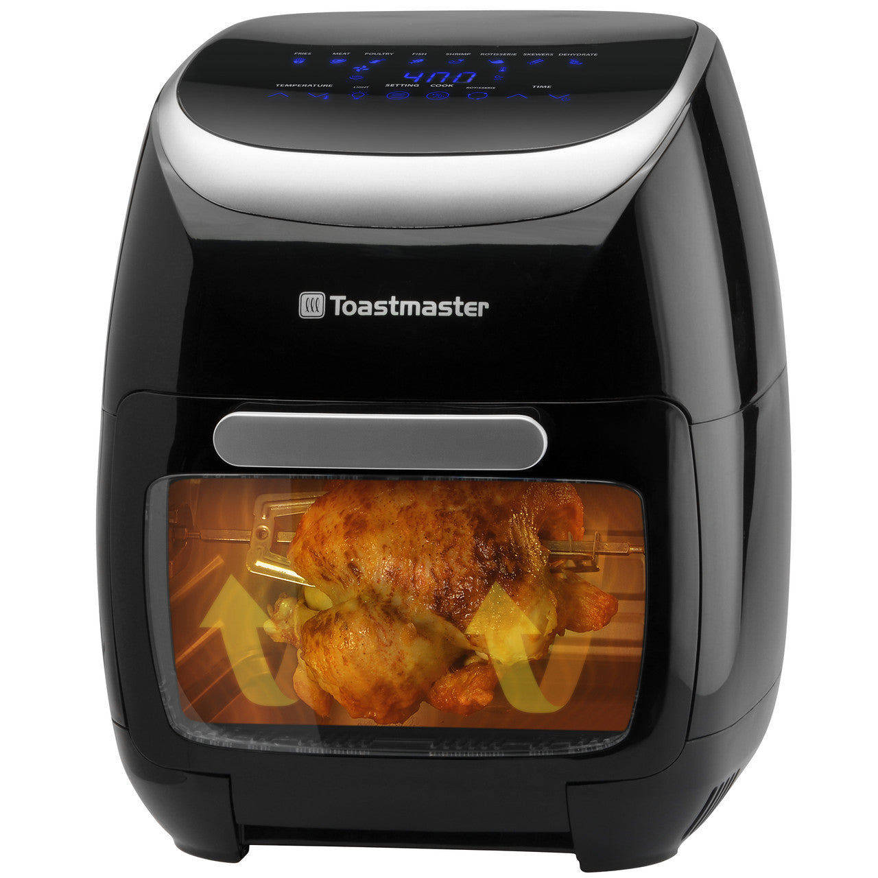 Toastmaster 11L (11.6 Qt) digital air fryer rotisserie TM-904AF Select Brands