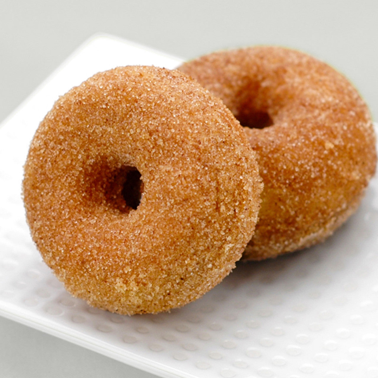 Friends cinnamon sugar mini donuts on plate WBF-6 Select Brands