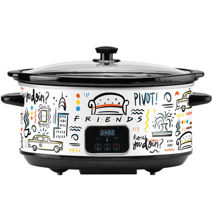 Friends 7-Quart Digital Slow Cooker WBF-70 Select Brands