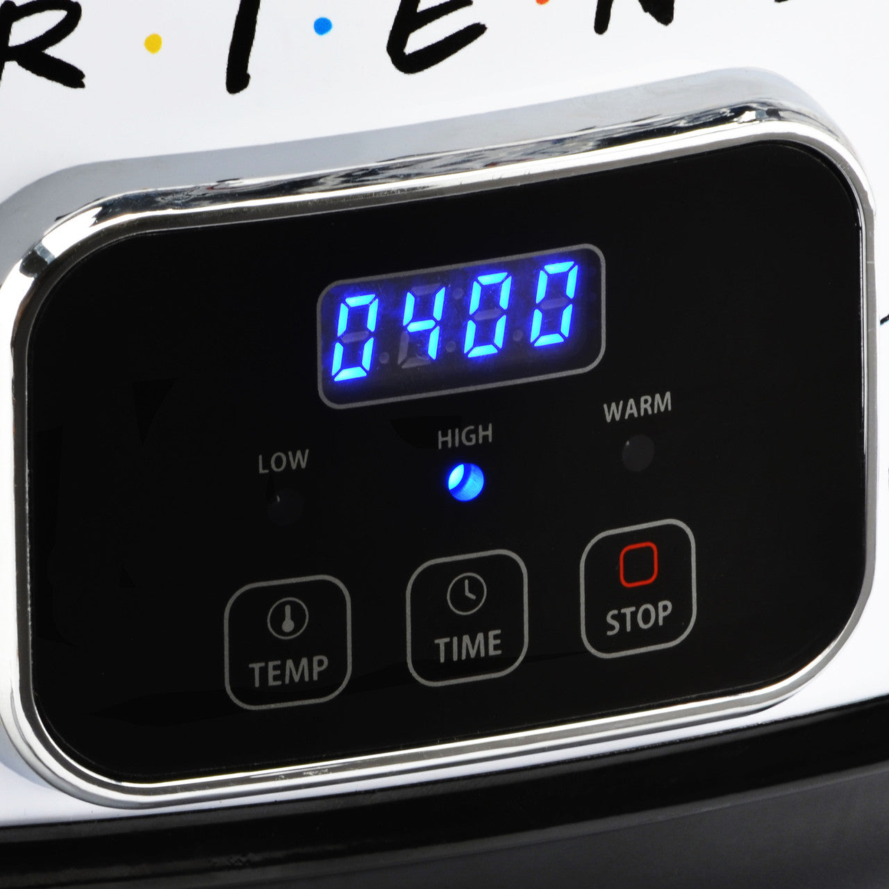 Friends 7-Quart Digital Slow Cooker digital control panel to customize cook time and temperature settings WBF-70 Select Brands