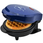 Kitchen Selectives 4" mini waffle maker color series cobalt blue with waffle WM-46CB Select Brands