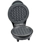 Kitchen Selectives 4" mini waffle maker color series dark gray open WM-46GY Select Brands