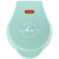 Kitchen Selectives 4" mini waffle maker color series mint green top WM-46MG Select Brands