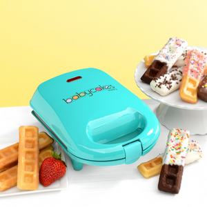 Babycakes Mini Waffle Stick Maker WMM-40 with four waffle sticks Select Brands