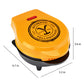 Yellowstone 4" mini waffle maker with Product Dimensions Width, Depth and Height YS-46WM Select Brands